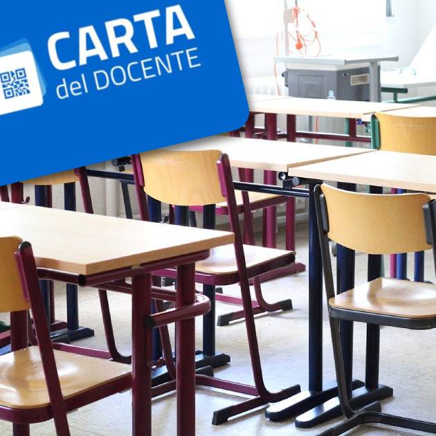 Si torna a parlare della Carta del Docente